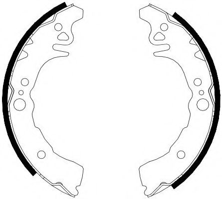 Комплект тормозных колодок FERODO FSB4118