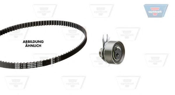 Комплект ремня ГРМ OPTIBELT KT 1075