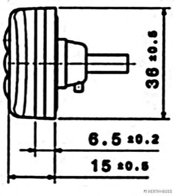 Боковой габаритный фонарь VIGNAL SYSTEMS 104090