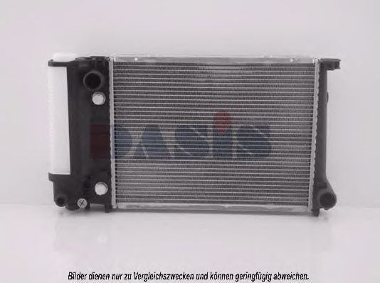 Радиатор, охлаждение двигателя AKS DASIS BW2106