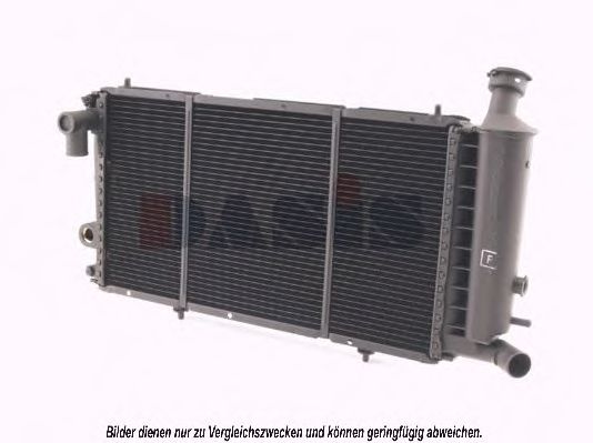 Радиатор, охлаждение двигателя NRF 51167