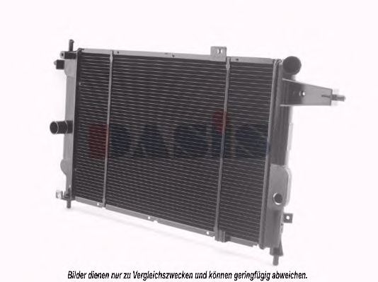 Радиатор, охлаждение двигателя AKS DASIS OLA2119