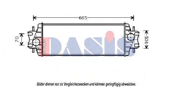 Интеркулер AKS DASIS 157015N