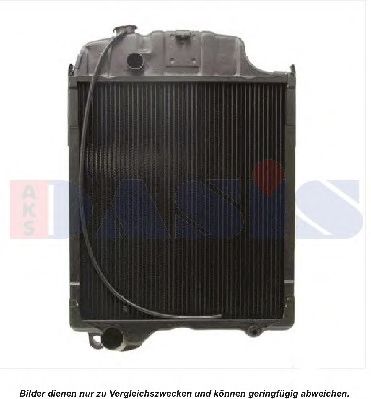 Радиатор, охлаждение двигателя AKS DASIS AL56372