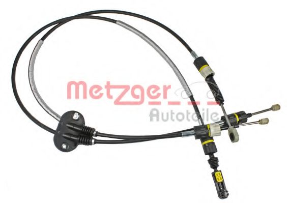 Трос, ступенчатая коробка передач METZGER 3150043