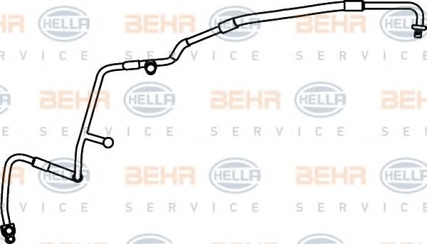 Трубопровод высокого давления, кондиционер BEHR HELLA SERVICE 9GS 351 337-201
