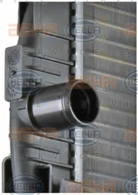 Радиатор, охлаждение двигателя BEHR HELLA SERVICE 8MK376781131