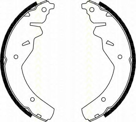 Комплект тормозных колодок TRISCAN FSB548