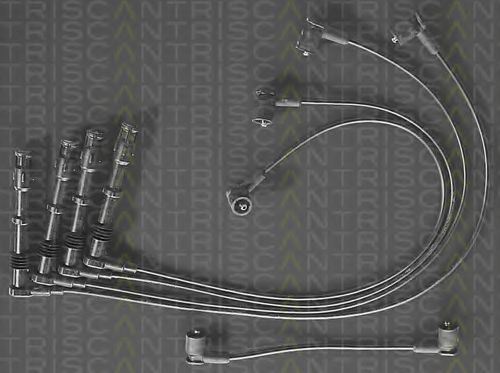 Комплект проводов зажигания TRISCAN 8860 4124