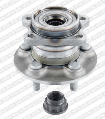 Комплект подшипника ступицы колеса SNR R169.107