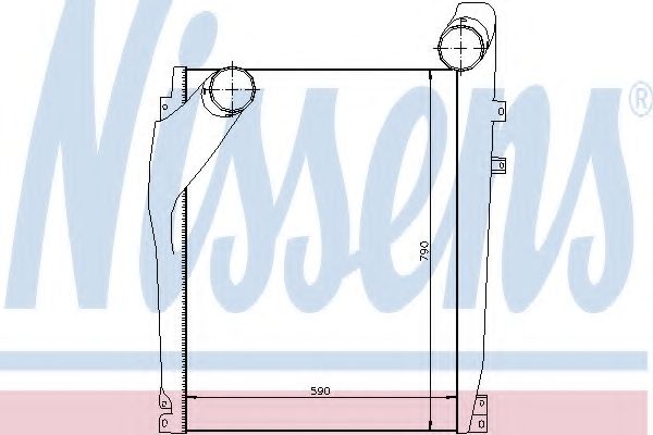 Интеркулер NISSENS 96936