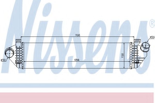 Интеркулер NISSENS 96721
