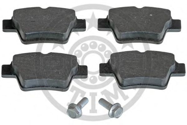 Комплект тормозных колодок, дисковый тормоз OPTIMAL 12388