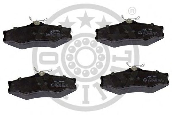 Комплект тормозных колодок, дисковый тормоз OPTIMAL 9450