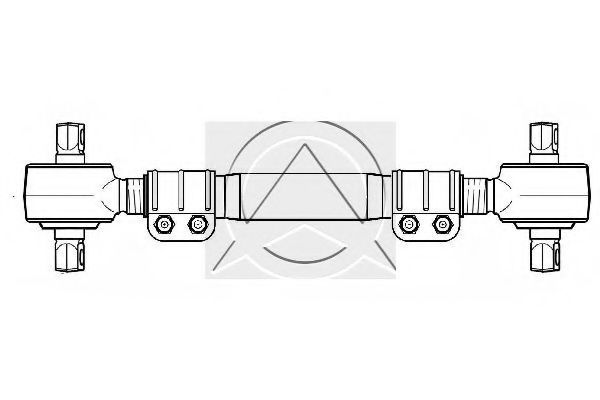 Рычаг независимой подвески колеса, подвеска колеса SIDEM 68047