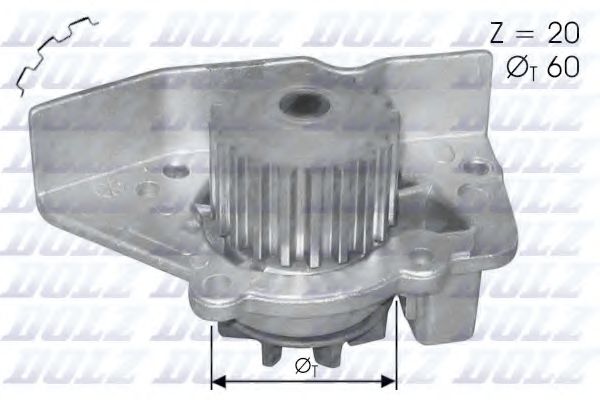 Водяной насос DOLZ N406