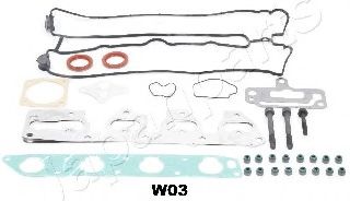 Комплект прокладок, головка цилиндра JAPANPARTS KG-W03