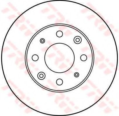 Тормозной диск TRW DF1975