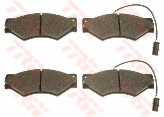 Комплект тормозных колодок, дисковый тормоз TRW 29003
