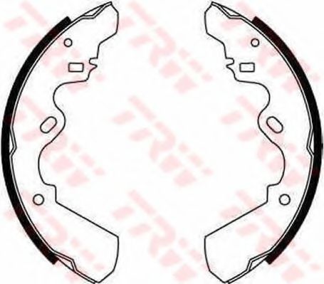 Комплект тормозных колодок TRW GS6204