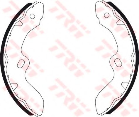 Комплект тормозных колодок TRW GS7325