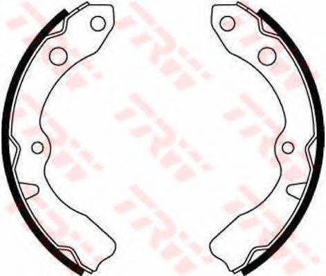 Комплект тормозных колодок TRW GS8304