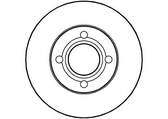 Тормозной диск NATIONAL NBD094
