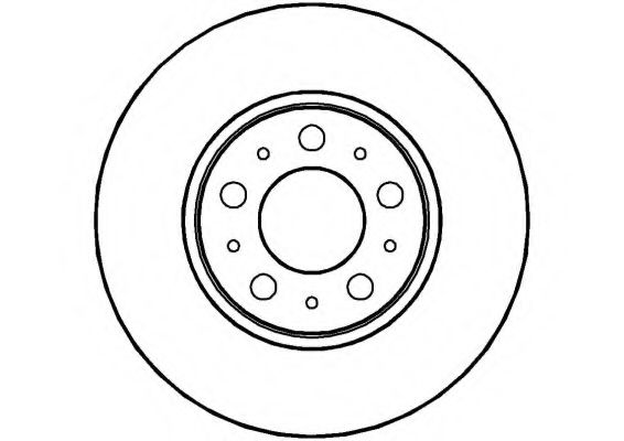 Тормозной диск SEBRO 7239