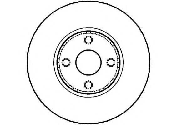 Тормозной диск NATIONAL NBD1209