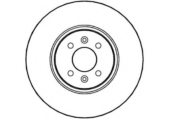 Тормозной диск NATIONAL NBD1322