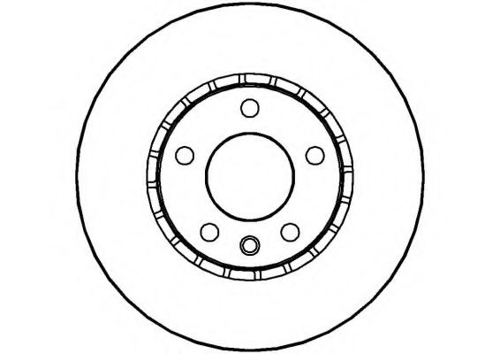 Тормозной диск NATIONAL NBD135