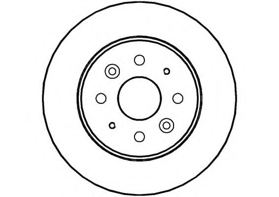 Тормозной диск NATIONAL NBD1396
