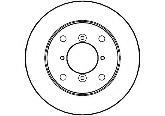 Тормозной диск NATIONAL NBD473