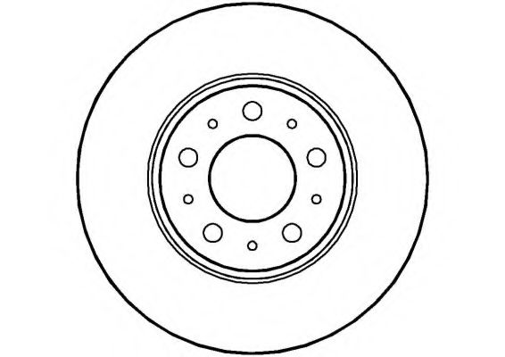 Тормозной диск NATIONAL NBD590