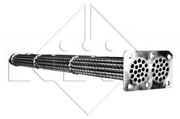 Радиатор, рециркуляция ОГ NRF 48103