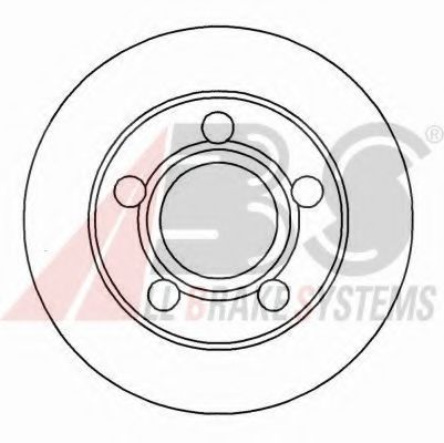 Тормозной диск A.B.S. 16249