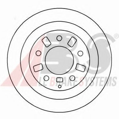 Тормозной диск A.B.S. 16523