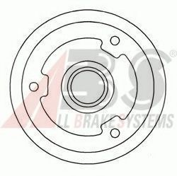 Тормозной барабан OMC 100504