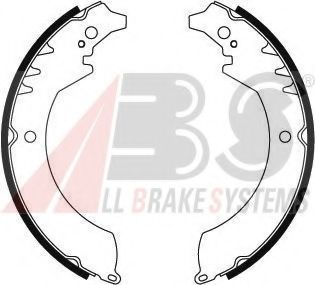 Комплект тормозных колодок A.B.S. 8660