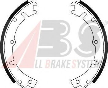 Комплект тормозных колодок BREMS.-U.KUPPL.TEILE 45100