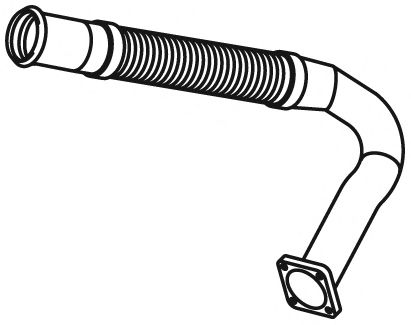 Труба выхлопного газа ZARA 9786