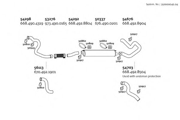 Система выпуска ОГ DINEX 350000040_04