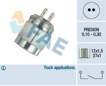 Выключатель фонаря сигнала торможения FAE 28020