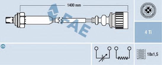 Лямбда-зонд FAE 77186