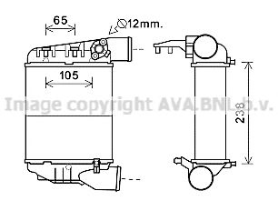 Интеркулер AVA QUALITY COOLING AIA4369