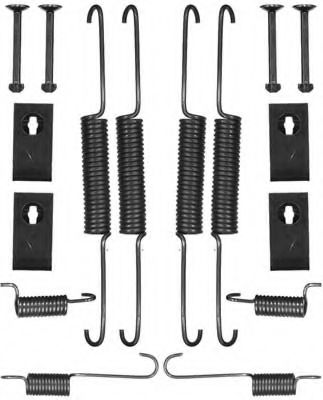 Комплект тормозов, барабанный тормозной механизм RAICAM 7422