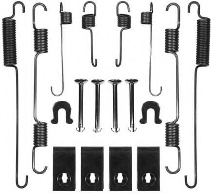 Пружина, тормозная колодка MGA R135