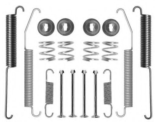 Пружина, тормозная колодка MGA R240