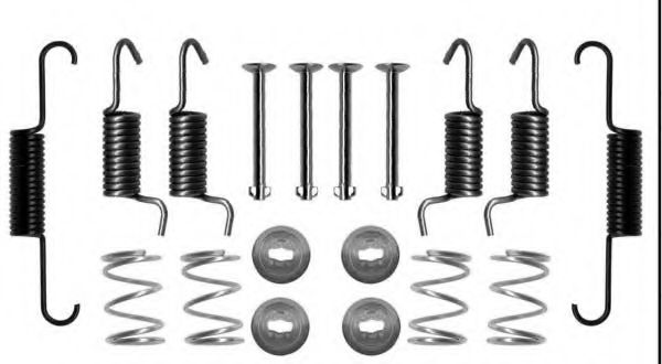 Пружина, тормозная колодка MGA R242