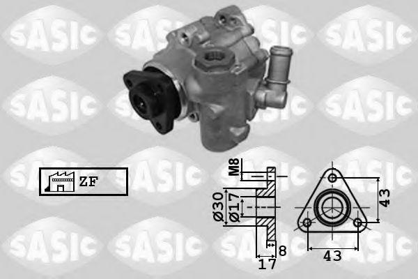 Гидравлический насос, рулевое управление SASIC 7076072